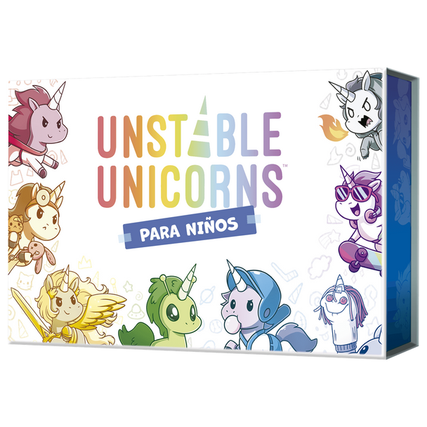 TeeTurtle - Unstable Unicorns para niños