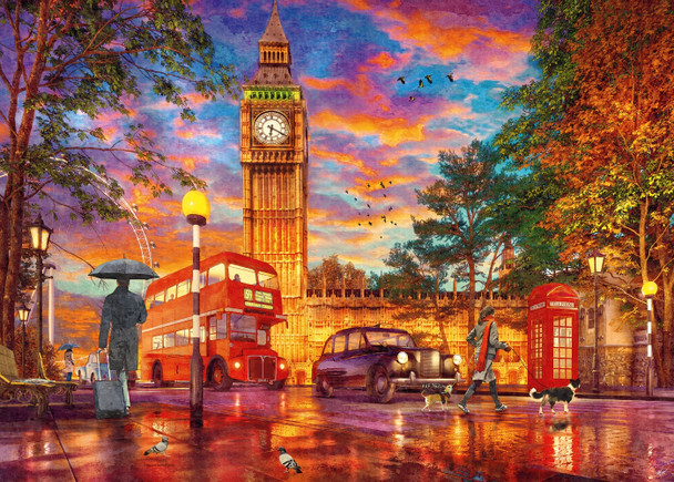 Ravensburger - Sunset at Parliament Square 1000 piezas