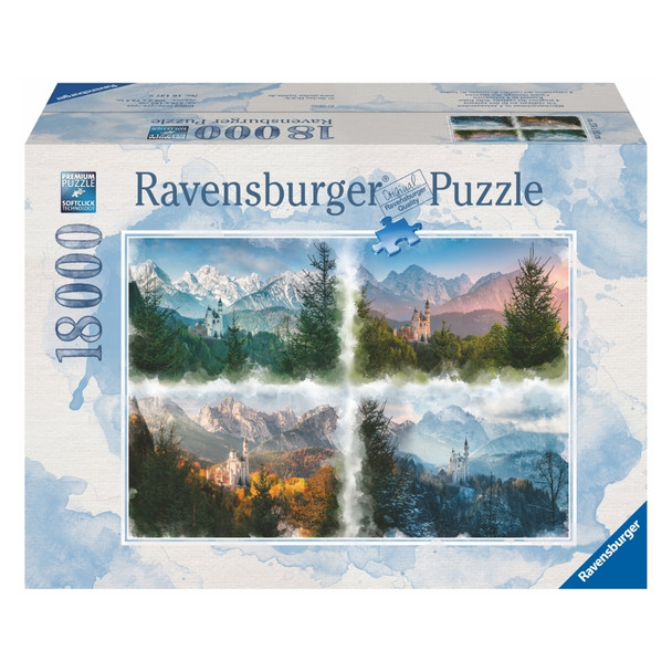 Ravensburger - Castle through the seasons 18000 piezas