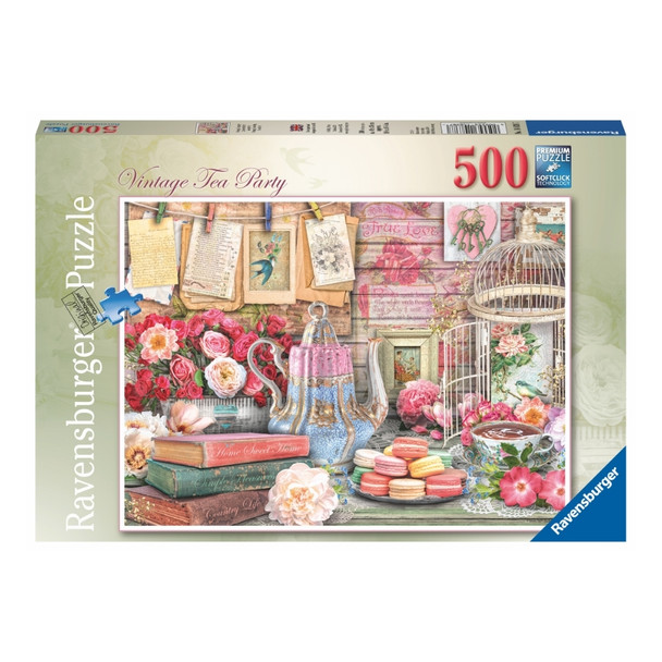 Ravensburger - Vintage Tea Party 500 piezas