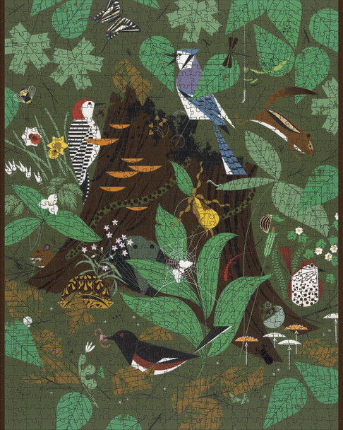 Pomegranate - Charley Harper: Woodland Wonders - 1000 piezas