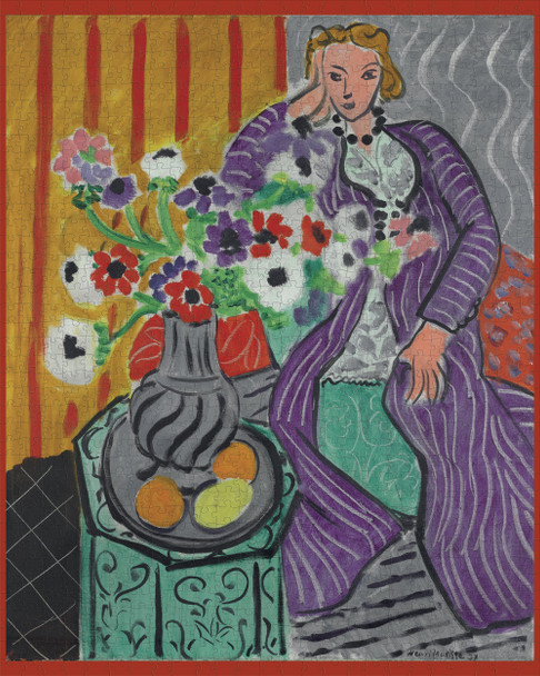 Pomegranate - Henri Matisse: Purple Robe and Anemones - 1000 piezas