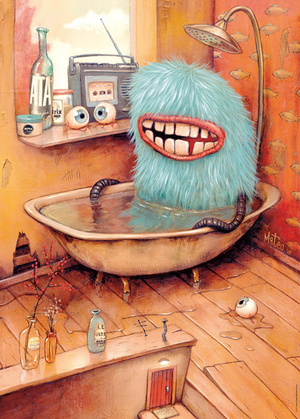 Heye - Zozoville: Bathtub - 1000 piezas