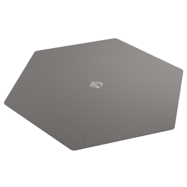 Gamegenic - Magnetic Dice Tray Hexagonal Black/Gray