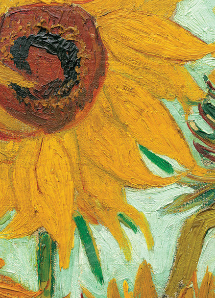 EuroGraphics - Vincent Van Gogh: Doce girasoles (Detalle) - 1000 piezas