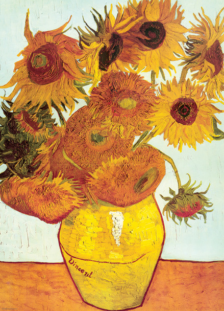 EuroGraphics - Vincent Van Gogh: Doce girasoles - 1000 piezas