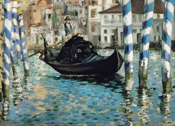 EuroGraphics - Edouard Manet: El gran canal de Venecia (Venecia azul) - 1000 piezas