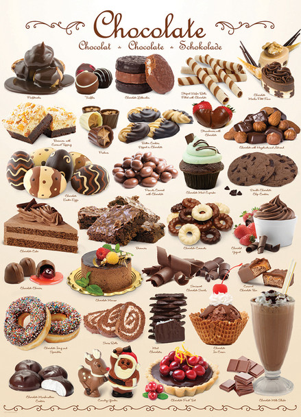 EuroGraphics - Chocolate - 1000 piezas