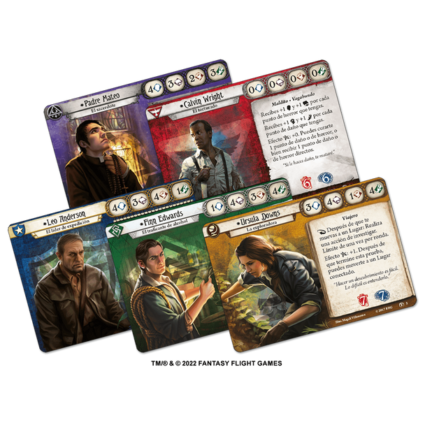 Fantasy Flight Games - Arkham Horror LCG: La era olvidada expansión de investigadores