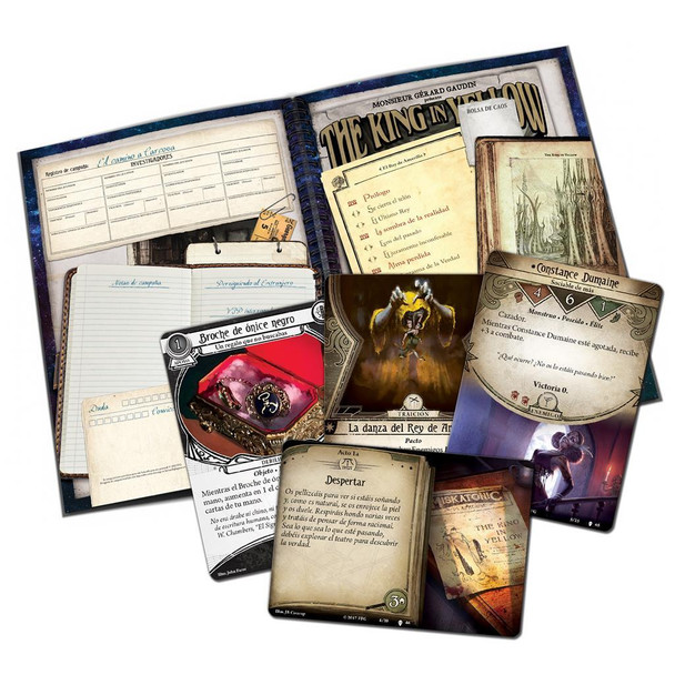 Fantasy Flight Games - Arkham Horror LCG: El camino a Carcosa expansión de campaña