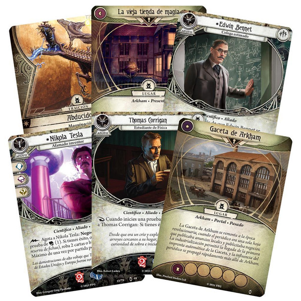 Fantasy Flight Games - Arkham Horror LCG: Maquinaciones por el tiempo