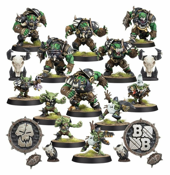 Games Workshop - Blood Bowl: Black Orc - Los Thunder Valley Greenskins