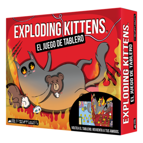 Exploding Kittens - Exploding Kittens: el juego de tablero