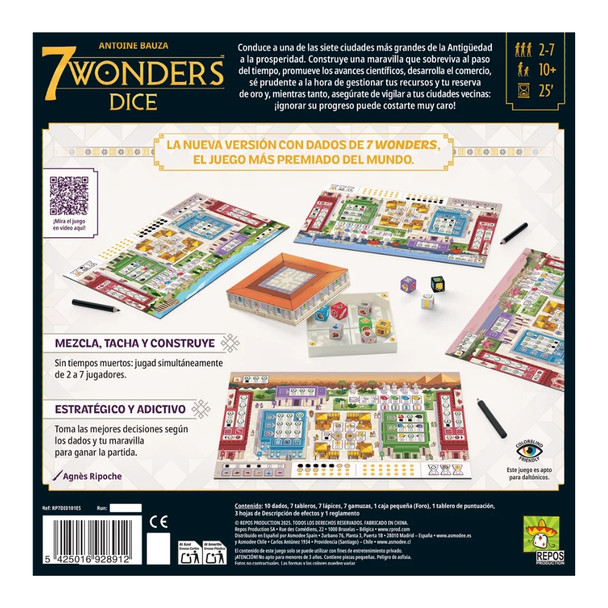 Repos Production - 7 Wonders Dice