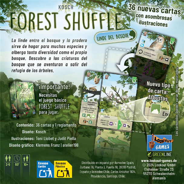 Lookout Games - Forest Shuffle: Linde del bosque