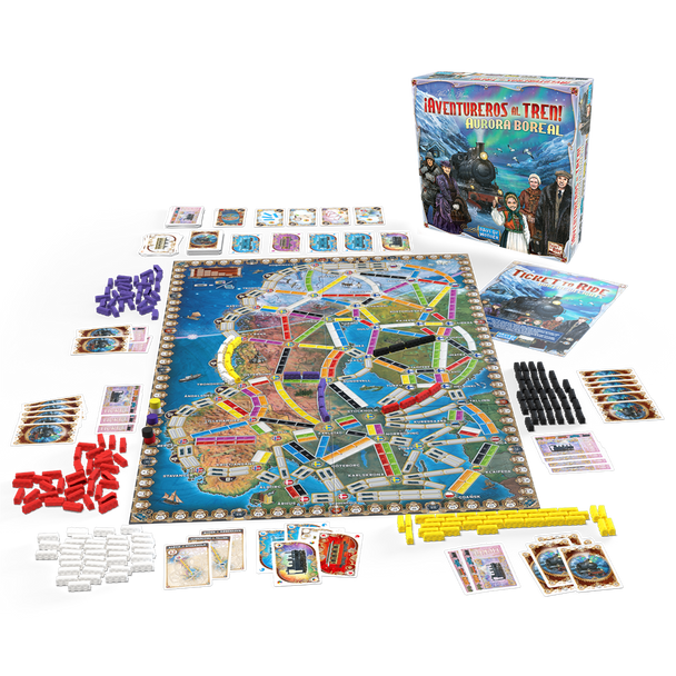Days of Wonder - ¡Aventureros al Tren! Aurora boreal