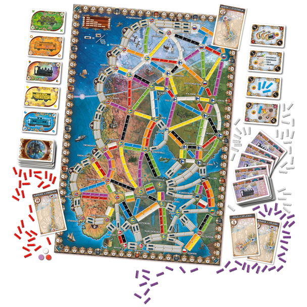 Days of Wonder - ¡Aventureros al Tren! Aurora boreal