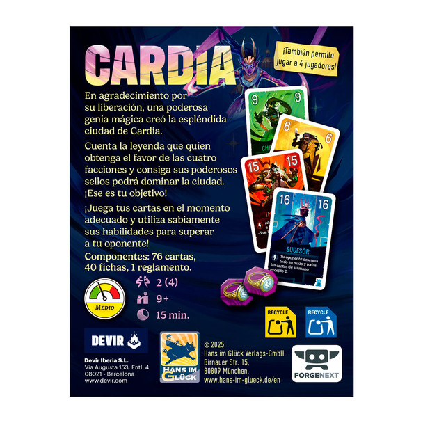Devir - Duelo por Cardia