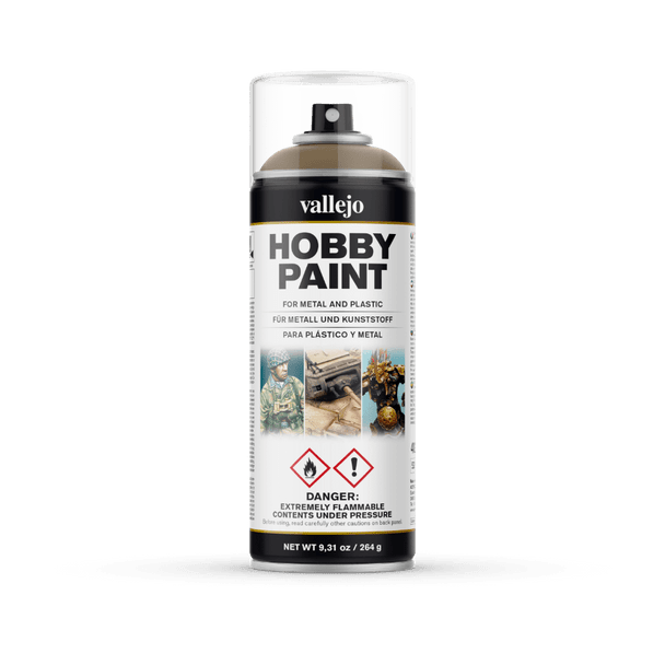 Vallejo - Aerosol - Infantry Color Primer: US Marrón Caqui