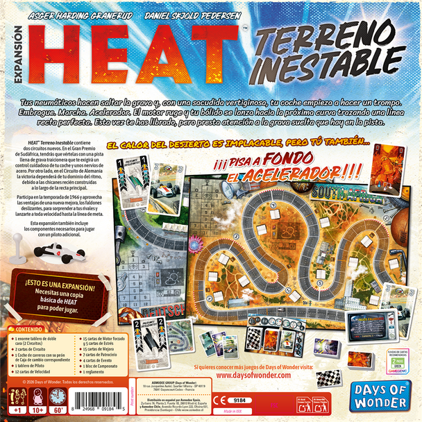 Days of Wonder - Heat: Terreno Inestable