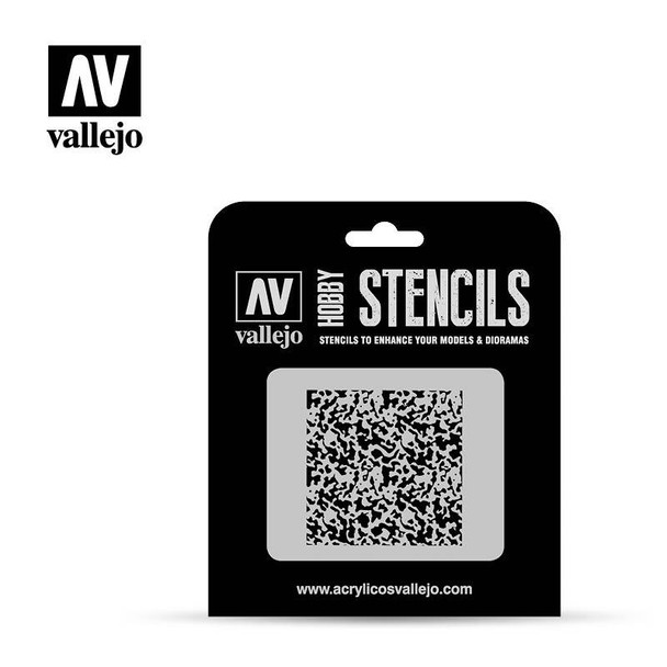 Vallejo - Stencils: Pintura Desgastada 1/72