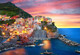 EuroGraphics - Manarola al atardecer, Italia - 2000 piezas