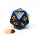Chessex - Dado D20 de 34mm Moteado Twilight™