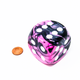 Chessex - Dado D6 de 50mm Gemini® Negro-Rosado/Blanco
