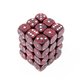 Chessex - Set de 36 dados D6 de 12mm moteados Volcano™