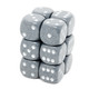 Chessex - Set de 12 dados D6 de 16mm moteados Hi-Tech™