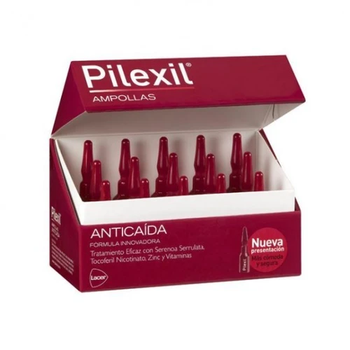 Pilexil ampollas anticaída, 15x5 mL