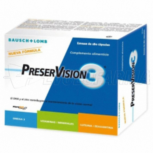 Preservision 3. 60 cápsulas