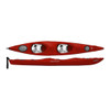 Wavesport Horizon Tandem Kayak, WhiteOut with Rudder, Red