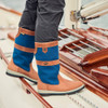 Dubarry Shamrock sailing boots - on deck