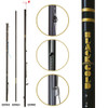 Optiparts Optimist Blackgold Mast Set