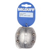 MGDuff Martyr ZSA Shaft Anodes - Zinc - Imperial Sizes