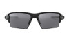 Oakley Flak 2.0 XL Sunglasses - Polished Black / Prizm Black Polarized Front