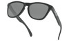 Oakley Frogskins Sunglasses - Matte Black / Prizm Black Polarised Lower Angle