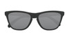 Oakley Frogskins Sunglasses - Matte Black / Prizm Black Polarised Front Folded