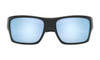Oakley Turbine Sunglasses - Polished Black / Prizm Deep Water Polarised Front