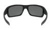 Oakley Turbine Sunglasses - Polished Black / Prizm Black Polarised Back