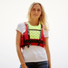 Baltic Dinghy Pro Buoyancy Aid 50N in red and UV yellow