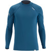 NRS Men's HydroSkin 0.5 Long-Sleeve Shirt - Poseidon, Front