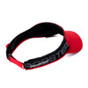 Rooster Quick Dry Visor red back