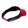 Rooster Quick Dry Visor red back