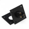 Index Marine 3-Pin Plug and Socket - Low Profile Deck Fitting