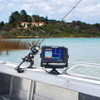 Railblaza Rectangle Rotating Platform for Fish Finders/Chart Plotters- Front View