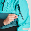 NRS Women's Riptide Splash Jacket - Aqua/Mediterranean, Pocket
