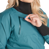 NRS Women's Stratos Paddling Jacket - Mediterranean, Back NRS Women's Stratos Paddling Jacket - Mediterranean, Back
