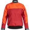 NRS Women's Echo Splash Jacket - Poppy/Vino, Front